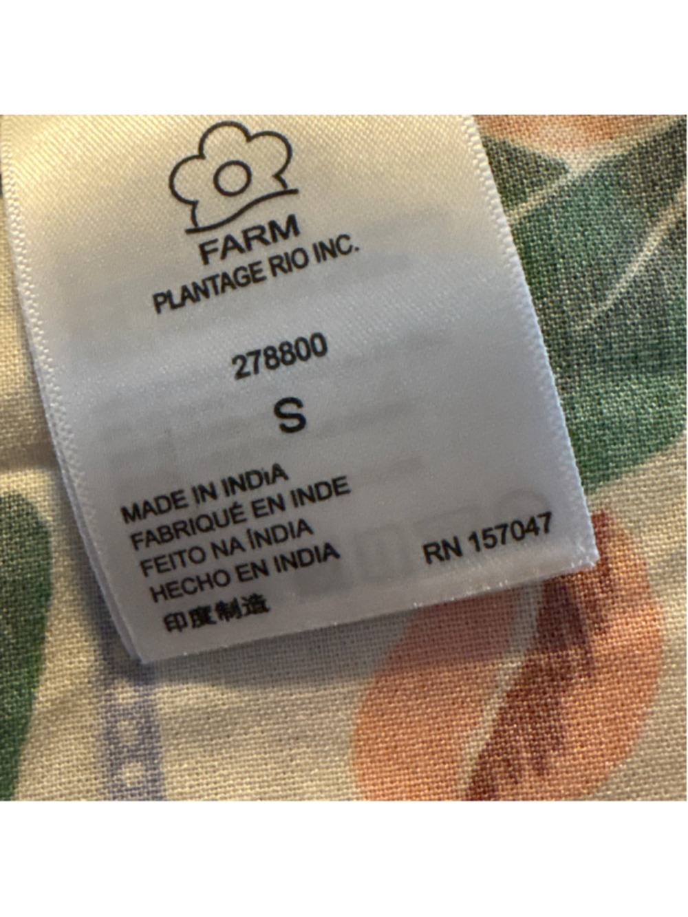 Farm Rio V-Neck Kaftan Maxi Dress Size S NWT - Picture 10 of 11